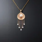 Deniz Dansı 18K Yellow Gold Pearl Pendant